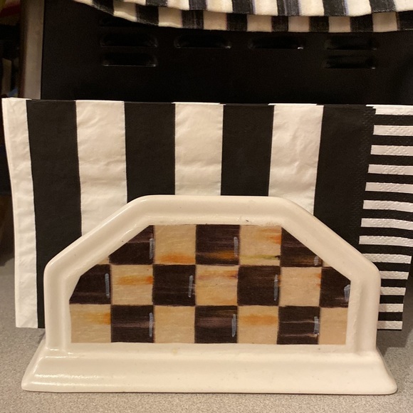 🐝 SALE!👑Repurposed ceramic napkin holder MKC inspired - Picture 2 of 6